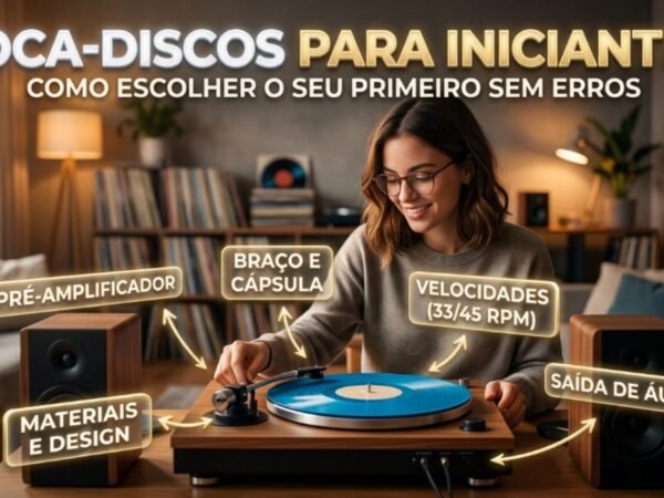 Toca-Discos para Iniciantes: Como Escolher o Primeiro sem Errar